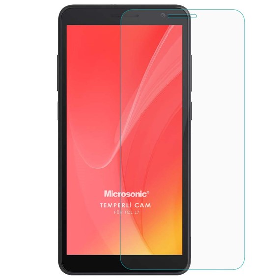 Microsonic TCL L7 Tempered Glass Cam Ekran Koruyucu 2