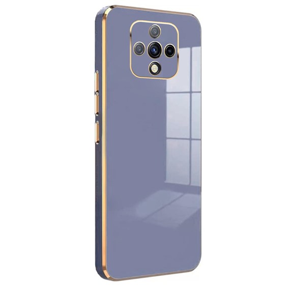 Microsonic TECNO Camon 16 Premier Kılıf Olive Plated Lavanta Grisi 1