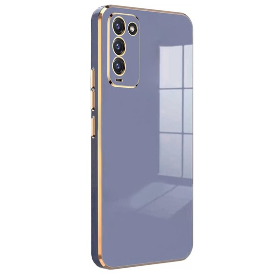 Microsonic TECNO Camon 18 Premier Kılıf Olive Plated Lavanta Grisi 1