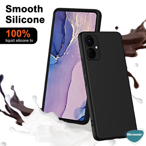 Microsonic TECNO Camon 19 Neo Kılıf Groovy Soft Koyu Yeşil 2