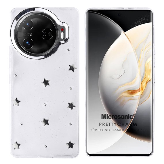 Microsonic TECNO Camon 30 Pro 5G Kılıf PrettyCharm Star 1