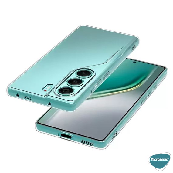 Microsonic TECNO Camon 40 4G Kılıf Transparent Soft Şeffaf 4