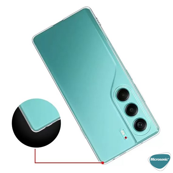Microsonic TECNO Camon 40 4G Kılıf Transparent Soft Şeffaf 5