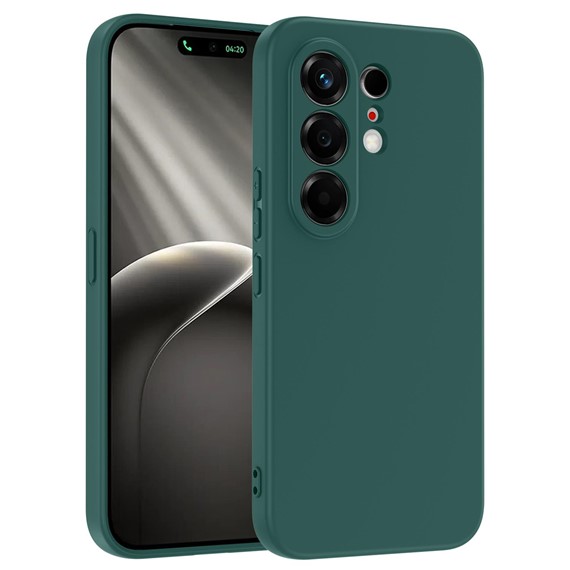 Microsonic TECNO Camon 50 Kılıf Groovy Soft Koyu Yeşil 1