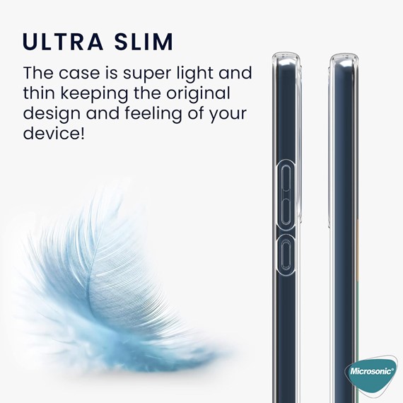 Microsonic TECNO Camon 50 Pro Kılıf Transparent Soft Şeffaf 8