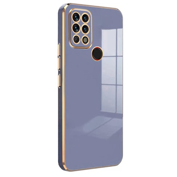 Microsonic TECNO Pova Kılıf Olive Plated Lavanta Grisi 1