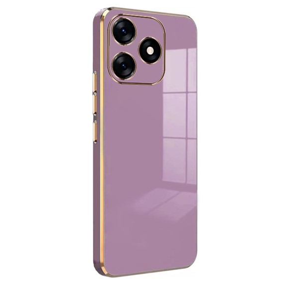 Microsonic TECNO Spark 10 4G Kılıf Olive Plated Lila 1