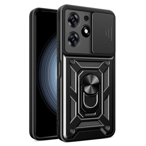 Microsonic TECNO Spark 10 Pro Kılıf Impact Resistant Siyah 1