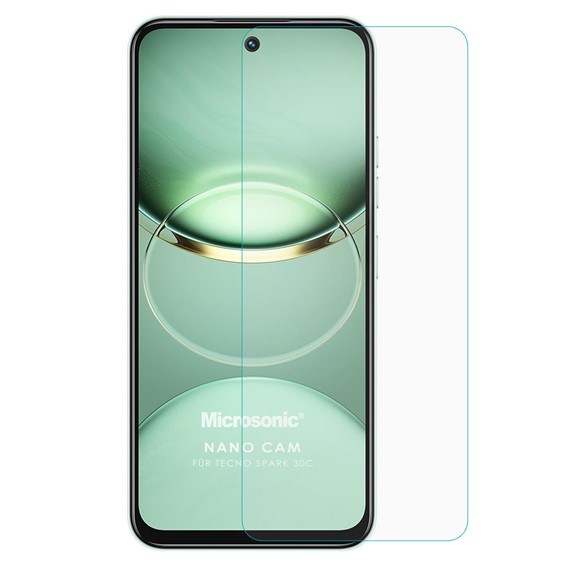 Microsonic TECNO Spark 30C 4G Nano Glass Cam Ekran Koruyucu 1