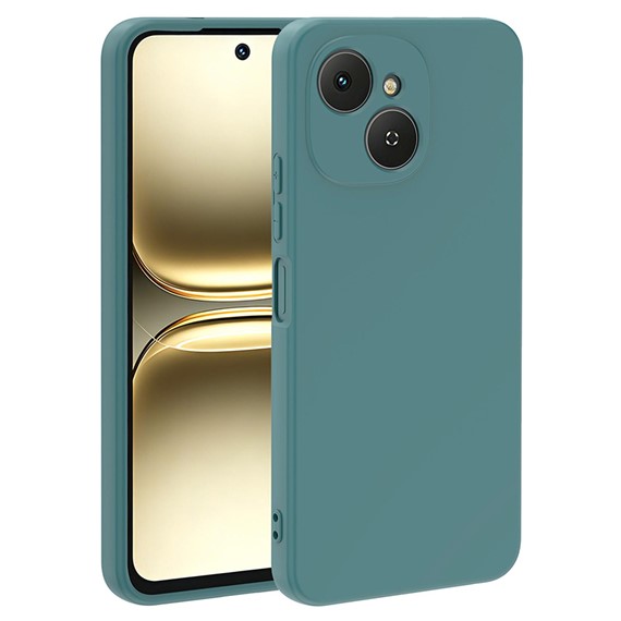 Microsonic TECNO Spark 40C Kılıf Groovy Soft Koyu Yeşil 1