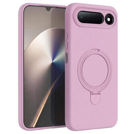 Microsonic TECNO Spark 50 5G Kılıf Aura Stant MagSafe Pembe 1