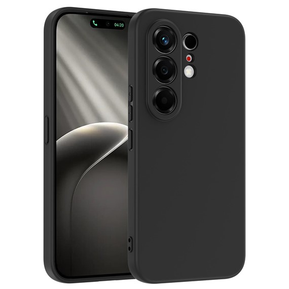 Microsonic TECNO Camon 50 Kılıf Groovy Soft Siyah 1