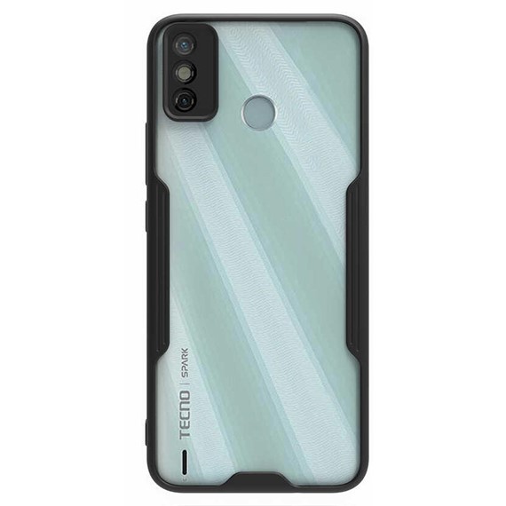 Microsonic TECNO Spark 6 Go Kılıf Paradise Glow Siyah 2