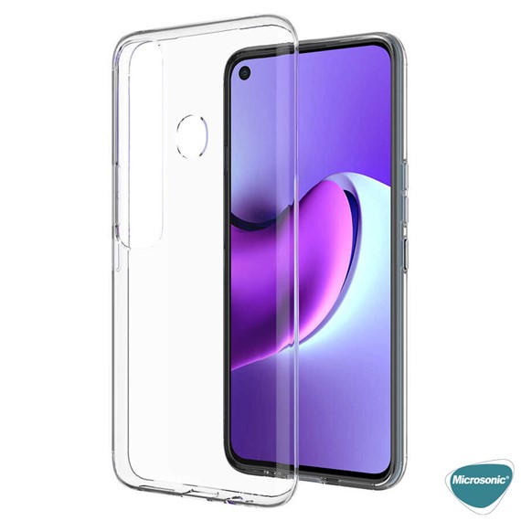 Microsonic TECNO Spark 7 Pro Kılıf Transparent Soft Şeffaf 5