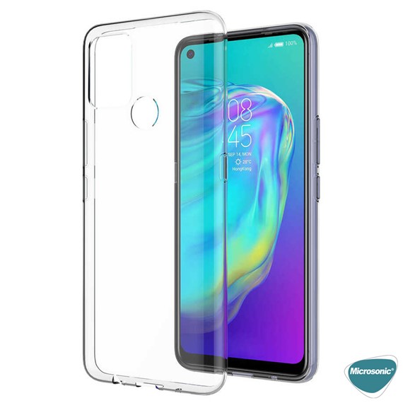 Microsonic TECNO Pova Kılıf Transparent Soft Şeffaf 5