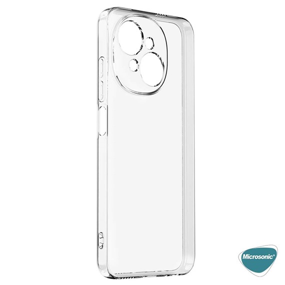 Microsonic TECNO Spark Go 1 Kılıf Transparent Soft Şeffaf 4