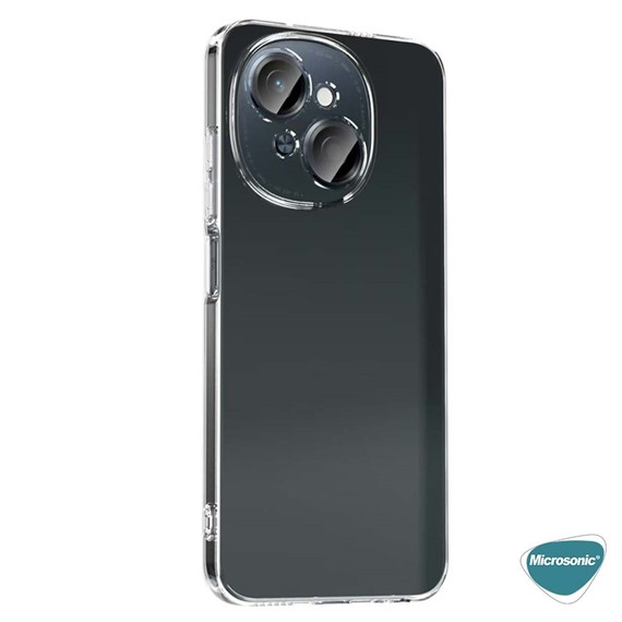 Microsonic TECNO Spark Go 1 Kılıf Transparent Soft Şeffaf 5