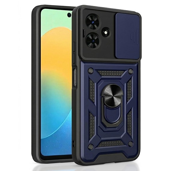 Microsonic TECNO Spark Go 2 Kılıf Impact Resistant Lacivert 1