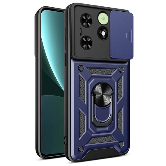 Microsonic TECNO Spark 20 Kılıf Impact Resistant Lacivert 1