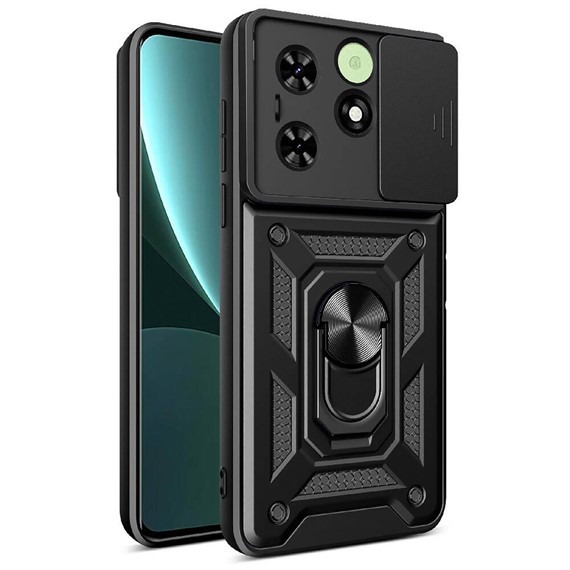 Microsonic TECNO Spark 20 Kılıf Impact Resistant Siyah 1