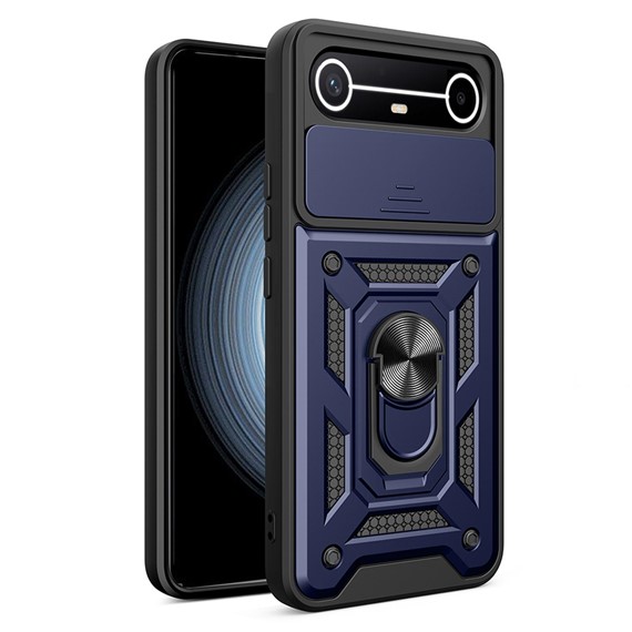 Microsonic TECNO Spark Slim 5G Kılıf Impact Resistant Lacivert 1
