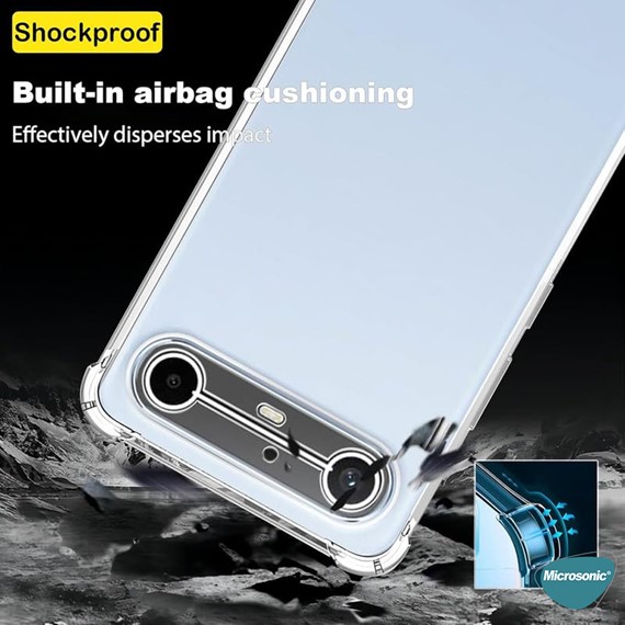Microsonic TECNO Spark Slim 5G Kılıf Shock Absorbing Şeffaf 3