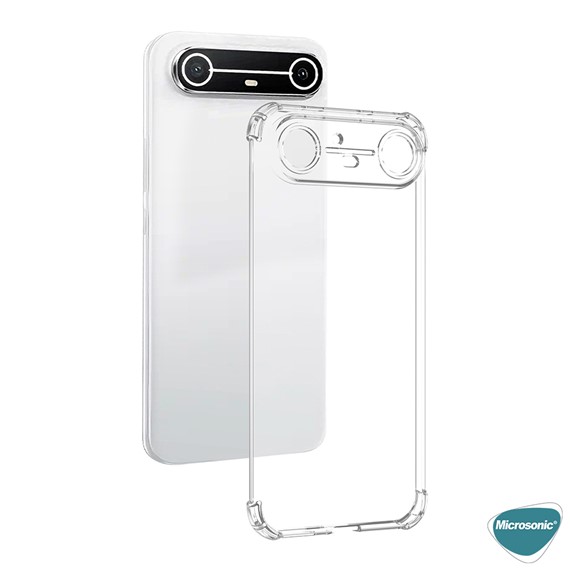 Microsonic TECNO Spark Slim 5G Kılıf Shock Absorbing Şeffaf 5