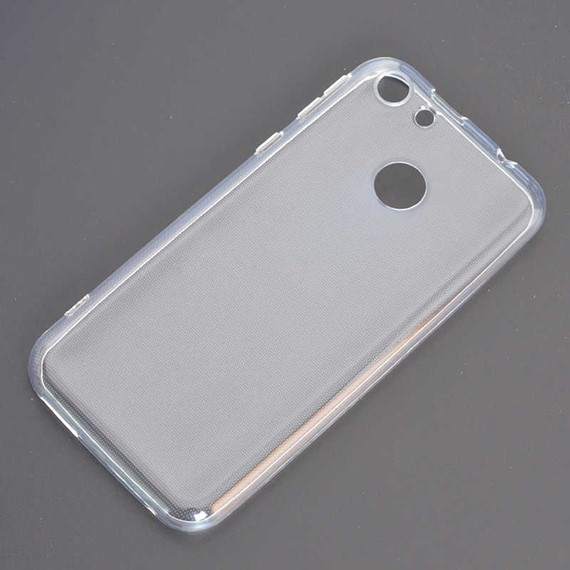 Microsonic Vestel Venüs E4 Kılıf Transparent Soft Beyaz 3