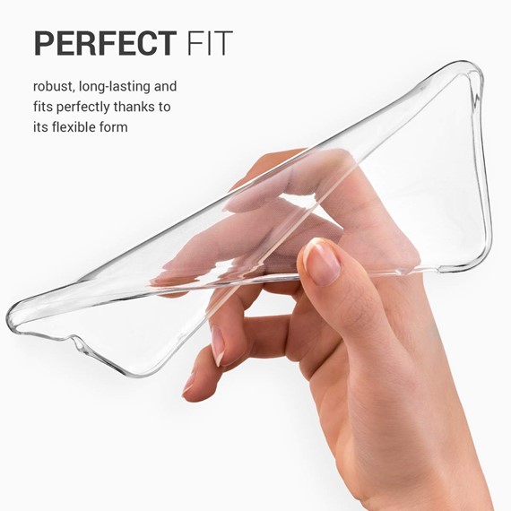 Microsonic Vestel Venüs E4 Kılıf Transparent Soft Beyaz 4