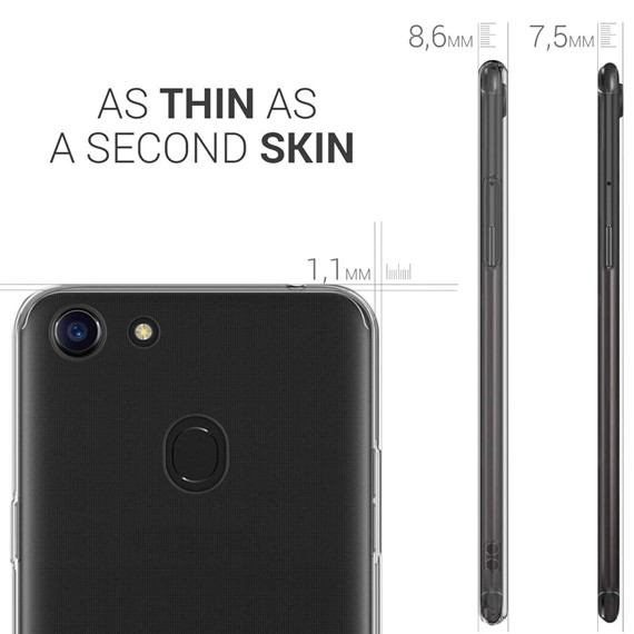 Microsonic Vestel Venüs E4 Kılıf Transparent Soft Beyaz 5