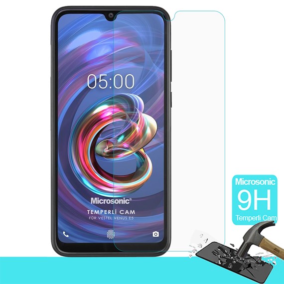 Microsonic Vestel Venüs E5 Tempered Glass Cam Ekran Koruyucu 1