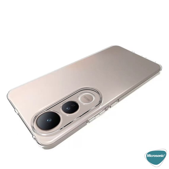 Microsonic Vivo V50 Lite 4G Kılıf Transparent Soft Şeffaf 4