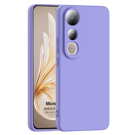Microsonic Vivo V50 Lite 5G Kılıf Groovy Soft Lila 1