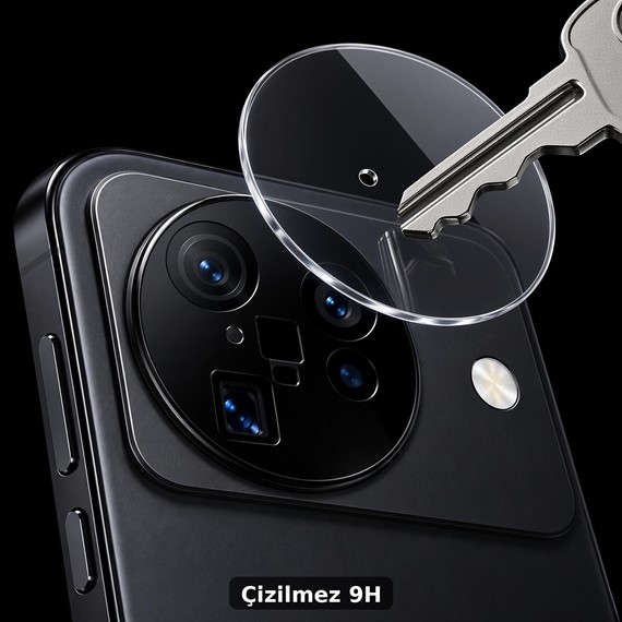 Microsonic Vivo X500 Kamera Lens Koruma Camı Şeffaf 2