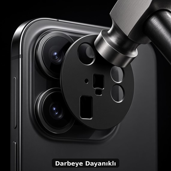 Microsonic Vivo X500 Kamera Lens Koruma Camı Siyah 3