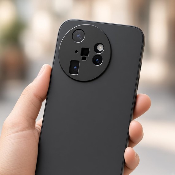 Microsonic Vivo X500 Kamera Lens Koruma Camı Siyah 2