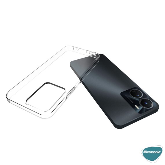 Microsonic Vivo Y16 Kılıf Transparent Soft Şeffaf 5