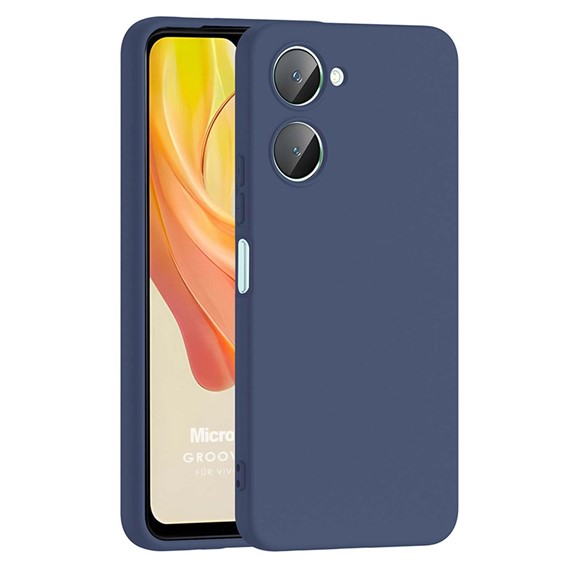 Microsonic Vivo Y18 Kılıf Groovy Soft Lacivert 1