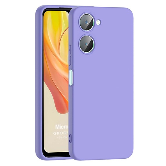 Microsonic Vivo Y18 Kılıf Groovy Soft Lila 1