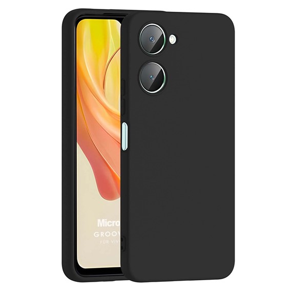 Microsonic Vivo Y18 Kılıf Groovy Soft Siyah 1