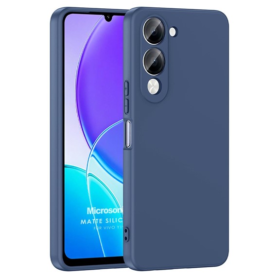 Microsonic Vivo Y04 Kılıf Groovy Soft Lacivert 1