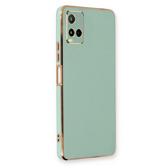 Microsonic Vivo Y32 Kılıf Olive Plated Yeşil 1