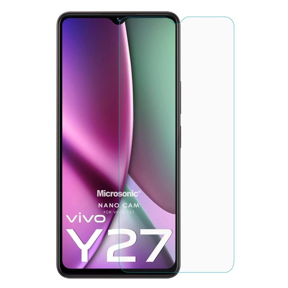 Microsonic Vivo Y27 Nano Glass Cam Ekran Koruyucu 1