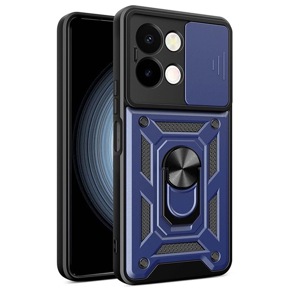 Microsonic Vivo Y28 4G Kılıf Impact Resistant Lacivert 1
