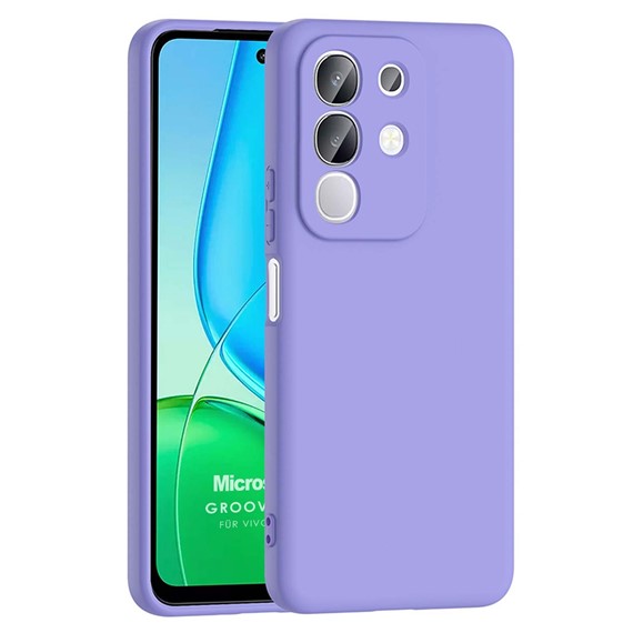 Microsonic Vivo Y29 4G Kılıf Groovy Soft Lila 1