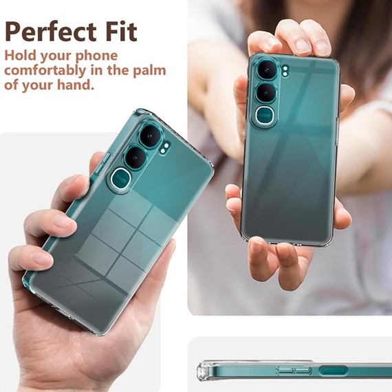 Microsonic Vivo Y31 5G Kılıf Transparent Soft Şeffaf 5