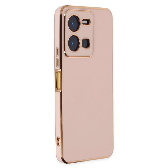 Microsonic Vivo Y22S Kılıf Olive Plated Pembe 1