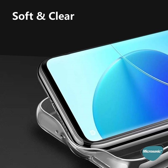 Microsonic Oppo A38 Kılıf Transparent Soft Şeffaf 6