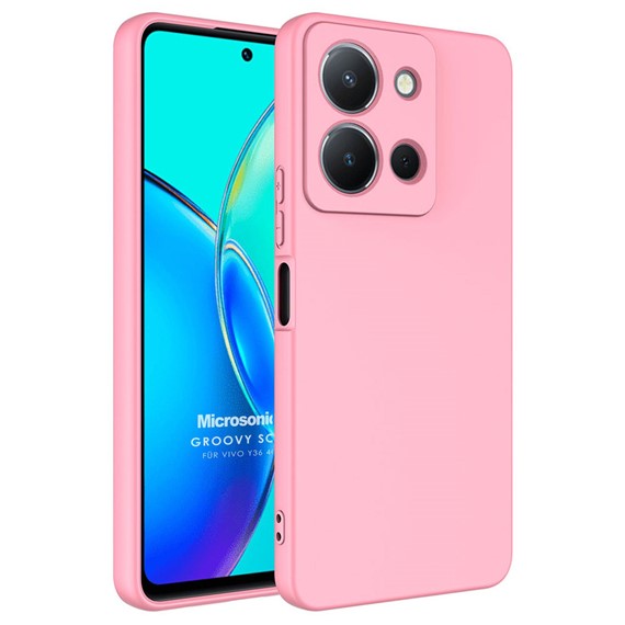 Microsonic Vivo Y36 Kılıf Groovy Soft Pembe 1