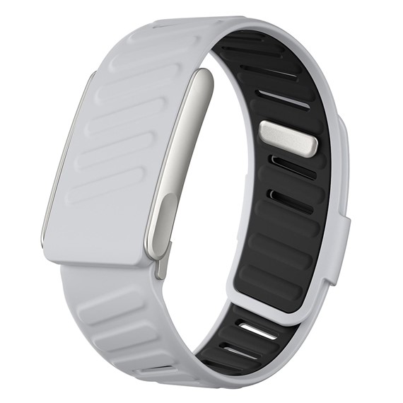 Microsonic WHOOP 5 0 Kordon Silicone Sport Band Açık Gri 1